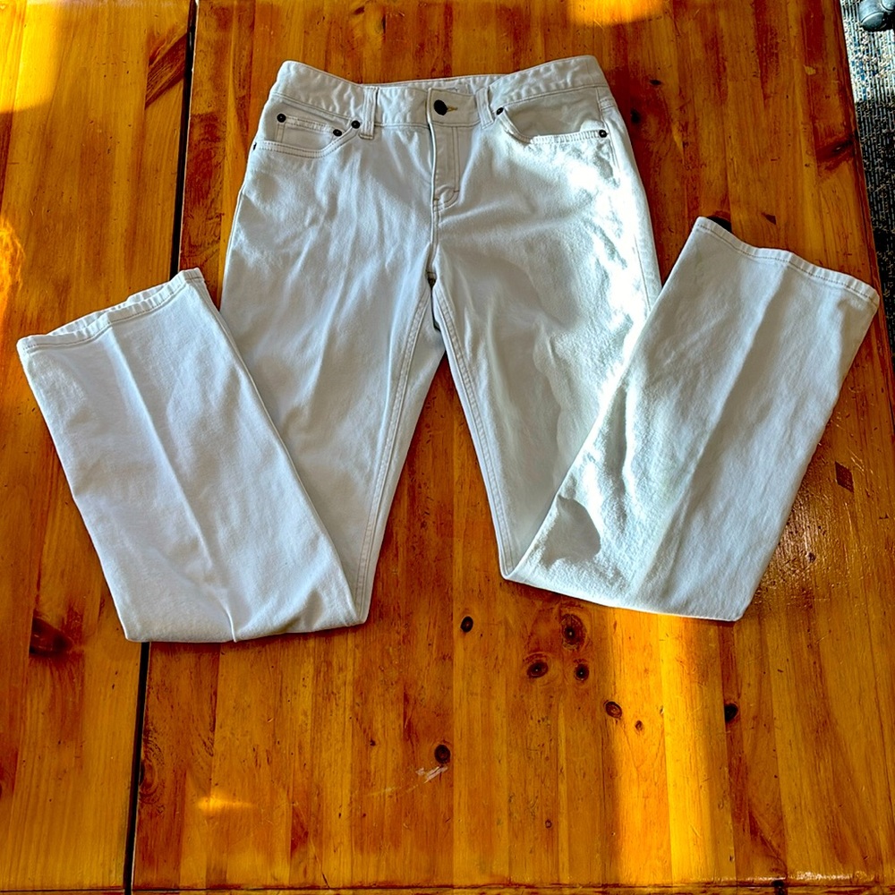 Ann Taylor Loft Babybell White Jeans